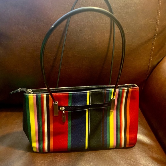 Multi-Colored Small Hand Purse. - Picture 2 of 5